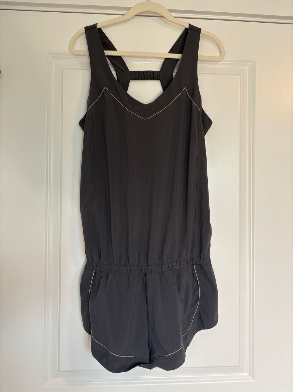 Lululemon Athletica Speedy Runsie Romper Gray See Measurements For Size 8-10